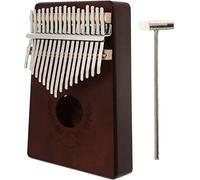 Portable Piano Thumb Piano,1 Set 17 Keys Thumb Piano Beginners Thumb Piano Professional Thumb Piano Thumb Piano 17 (Color : Coffee)