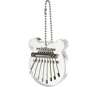 Portable Piano Thumb Piano, 8 Keys Mini Piano Mini Thumb Piano Mini (Color : Transparent, Size : 7X6X1.5CM) (Color : Transparent, Size : 7X6X1.5CM)