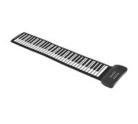 Portable Piano with Hand Roll with 4D Stereo Sound Sound, 61 Keyboard Piano for Musicians (PM61)