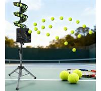 Portable Pickleball Machine, 33 Balls, 5200mAh Battery, Adjustable Angle & Distance, Remote Control, for Beginners Agile Training