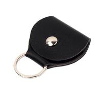 Portable Picks Case Keychain Light Weight Picks Storage Bag PU Leather Guitar Plectrums Bag Gifts For Guitarist Guitar Pick Holder Guitarists Music Lover Gifts