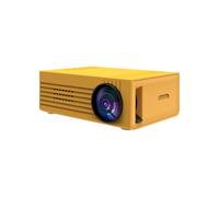 Portable Pico Full Color LED LCD Video Projector for Children Present, Video TV Movie, Party Game, Outdoor Entertainment with HDMI USB AV Interfaces and Remote Control