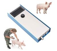 Portable Pig Backfat Meter, Veterinary Pig Back Fat Measure Tester, Fat Thickness Meter for Livestock, 4-35mm Measurement Range, 1-3 Layer Fats Thickness for Poultry Animal