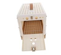 Portable Pigeon Cage Foldable Design for Easy Assembly and Storage Latch for Pet Transportation and Training Suitable for Kitten and Rabbit Use