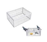 Portable Pigeon Trap Cage, Pigeon Trap with Escape-Proof Design Pigeon Dove Bird Trap Cage, Automatic Racing Pigeons Catching Cage Automatic Bird Cage Entrance, for Doves Parrots Birds