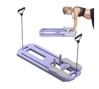 Portable Pilates Board - Compact Home Training Equipment, Versatile Sliding Trainer | Folding Reforming Machine, Sturdy Resistance Training Bod Equipment