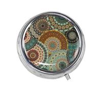 Portable Pill Box | 3 Compartment Travel Pill Organizer - Fish Oil Storage Container For Hotel Stays Car Trips Gym Adventures In