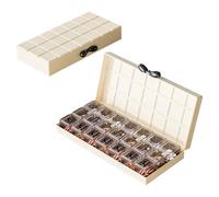 Portable Pill Box Seven Days A Week Medicine Storage and Packaging Portable Pill Dispenser Medicines Reminder Storage Box