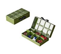 Portable Pill Box Seven Days A Week Medicine Storage and Packaging Portable Pill Dispenser Medicines Reminder Storage Box