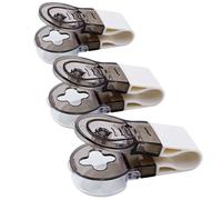 Portable Pill Popper Extractor Tool 3pcs Gray Trio Pack for Blister Pack Medicine, Arthritis Friendly Tablet Remover with Storage Case, Mini Travel Size Gadget for Elderly & Hand Mobility Assistance