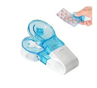 Portable Pill Taker, Pill Popper for Blister Packs, Tablet Dispenser for Easy Pill Removal, Small Pills Dispenser Remover, Storage Box Medication Dispenser, Easy to Take Out Pills from Package