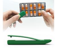 Portable Pill Taker Pill Popper Pill Puncher Assistive Device with Dispenser, Blister Pack Opener for Multiple Pills, Pills Extractor Tool for Elderly, Disabled