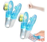 Portable Pill Taker Remover, Tablets Pills Blister Pack Opener Assistance Tool for The Elderly, Disabled, Individuals with Weak Senior Arthritis Hands and Pets (2pcs)