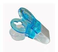 Portable Pill Taker with Medicine Cutter and Storage Box, Travel Pill Extractor Opener for Blister Packs, Household Gadgets, Blue 1 Pack