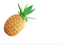 Portable Pineapple Plush Toy - Travel-Friendly Fruit Pillow, Lightweight Stuffed Ananas, Cute Cushion for Kids & Adults On-the-Go