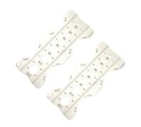 Portable Pitches Gauge with Clear Etch Marking Suitable for Easy on Site Thread Length Diameter and Pitches Measurement Resistant Thread Measuring Tool