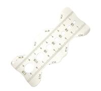 Portable Pitches Gauge with Clear Etch Marking Suitable for Easy on Site Thread Length Diameter and Pitches Measurement Resistant Thread Measuring Tool