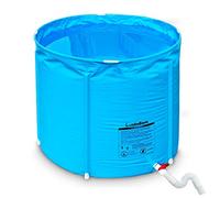 Portable Plastic Bathtub, Folding Spa Bathtub for Adults, 78 CM Freestanding Soaking Tub Non-Inflatable Ice Bath Tub, Thickened Thermal Foam to Keep Temperature