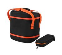 Portable Plastic Carrying Bag for Party Speaker Encore 2-Durable Anti-Scratch Microphone Case, Lightweight Travel Storage Bag with Shoulder Strap, Protective Cover for Indoor&Outdoor Events