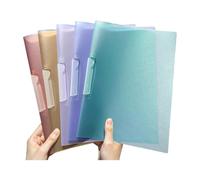 Portable Plastic Folder Rotating Side-Opening Snap-On A4 Folder Large Capacity Multi-Functional Office Storage Set Versatile