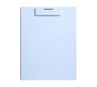 Portable Plastic Folder Strong Metal A4 Folder Multi-Functional Widened Writing Board Capacity 100 Sheets of Paper Versatile(Blu,1 pcs)