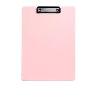 Portable Plastic Folder Vertical Hard-Shell Folder A4 Writing Mat Large Capacity Easy to Carry and Easy to Use Versatile(Pale red,1pcs)