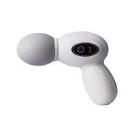 Portable Plastic Massage Gun with 6 Speeds Mini Percussion Massager Quiet Handheld Massagers for Body Leg Shoulder Back Powerful(Wei)