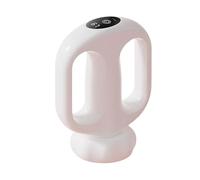 Portable Plastic Massage Gun with 9 Speeds and 8 Massages Heads Whole Body Deep Tissue Back Massager Silent Brushless Motor Powerful(Wei)