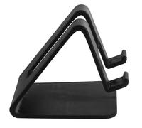 Portable Plastic Phone Stand Holder with Stable Triangular Design for Desk | Silicone Support, Charging Cable Opening, Low Centre of Gravity, Suitable for Smartphones, Tablets and Smooth Surfaces