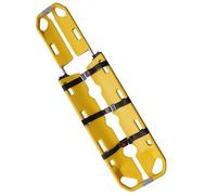 Portable Plastic Scoop Stretcher, Folding Emergency Patient Transport Adjustable for First Aid and Rescue