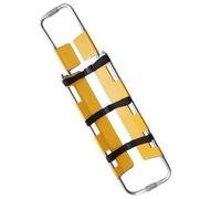 Portable Plastic Scoop Stretcher - Folding Emergency Patient Transport for First Aid and Rescue, Adjustable Design for Safe Patient Transfers