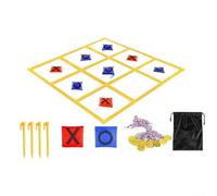 Portable Play Set for Outdoor Games in Natural Settings Including Parks Campsites Beaches and Private Yards (G)