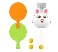 Portable Playset for Children, Fun and Interactive Portable Sports Set with Adjustable Height, Pong Trainer - For Practice Play Home Backyard Indoor Outdoor School Club