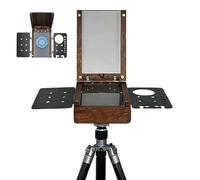 Portable Plein Air Easel, Foldable Table Easel, Quick Setup Design and Storage Compartment, Ideal for Plein Air Sketching Watercolor and Oil Painting for Artists and Art Students(B)