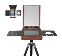 Portable Plein Air Easel, Foldable Table Easel with Quick Setup, Storage Compartment for Sketching, Watercolor, Oil Painting, Artists, Students