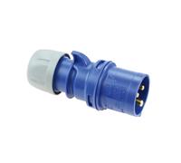 Portable Plug 16A 3P 230V Blue IP44 SHARK 013-6