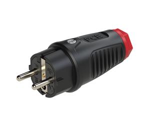 PORTABLE PLUG 1F Z/U 230V IP54 SOLID RUBBER UNI-SCHUKO 0522-SR