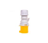 Portable Plug 32A 3P 110V Yellow IP44 SHARK 023-4