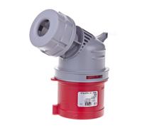Portable plug 32A 5P 400V red IP44 8025-6TT