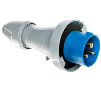 Portable plug 3P 16A 230V blue IP67 P17 TEMPRA PRO 555324