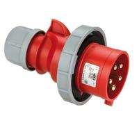 Portable plug (phase converter) 32A 5P 400V red IP67 SHARK 70252-6