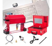 Portable Pneumatic Dot Peen Marking Machine for Metal Engraving, Ideal for Large Heavy Parts