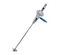 Portable Pneumatic Mixer, 5-Gallon 1/8HP Handheld Air Mixing Agitator, Industrial Paint Mixer with 50-2600 RPM, 60L Small Capacity(Style 2)