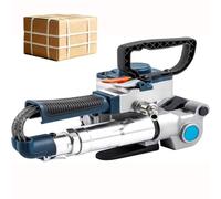 Portable Pneumatic Strapping Tool Bundling Width 19-25 MM Handheld Automatic Strapping Machine Banding Tool for PP/PET Belt