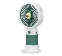 Portable Pocket Fan, USB Outside the Portable Mango Fan Fruit for Adults (Avocado Green)
