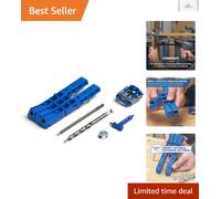 Portable Pocket-Hole Jig 320 with Accessories: Create Strong Joints Easily