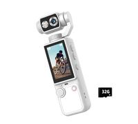 Portable Pocket Sized Sports Recorder with Pointed Focus and 2000mAh Battery Great for Travel and Activities Fingerprint Recognition Camera