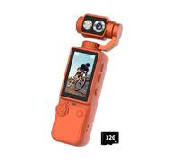 Portable Pocket Sized Sports Recorder with Pointed Focus and 2000mAh Battery Great for Travel and Activities Fingerprint Recognition Camera