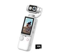 Portable Pocket Sized Sports Recorder with Pointed Focus and 2000mAh Battery Great for Travel and Activities Fingerprint Recognition Camera
