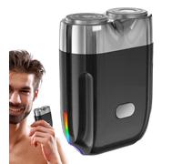 Portable Pocket Travel Razor, Men's Foil Razors,Efficient Double Ring Floating Mesh Electric Shaver | Portable Travel Razors Men's Razors for Effective Shave and Rav